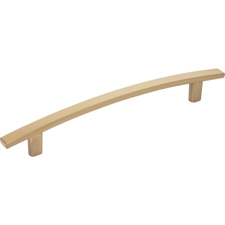 Elements 160 mm Center-to-Center Satin Bronze Square Thatcher Cabinet Bar Pull 859-160SBZ